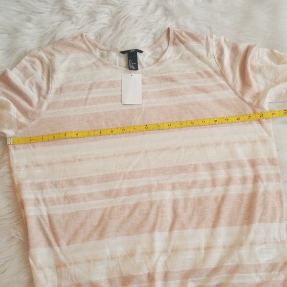 H & M striped long sleeves tee. Size L. NWT - Picture 8 of 8